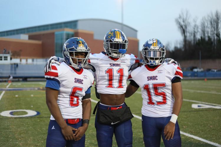 Dre Mackall, Justin Morsell, T.J. Prather (Calvert football)