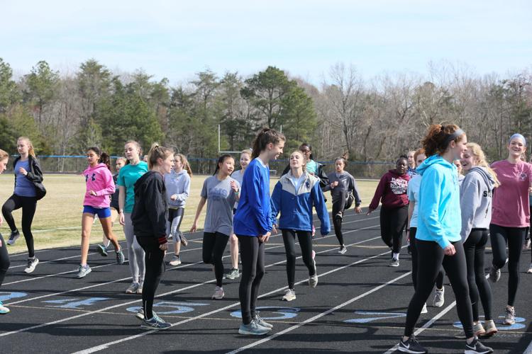 Leonardtown girls track and field