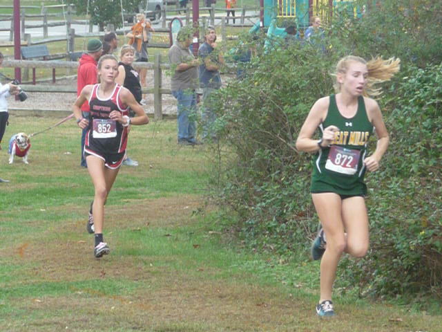 Cooper Brotherton (Great Mills cross country), Blair Fowler (Chopticon)