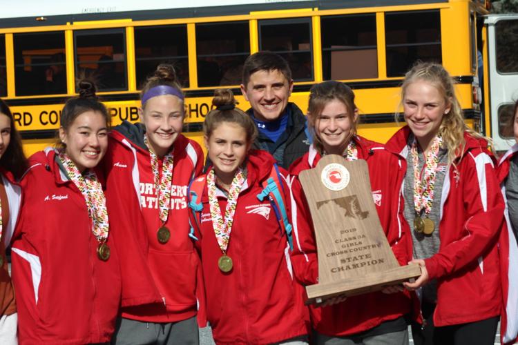 Northern girls cross country Class 3A state champions