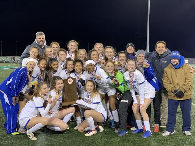 Calvert girls soccer Class 2A state champions