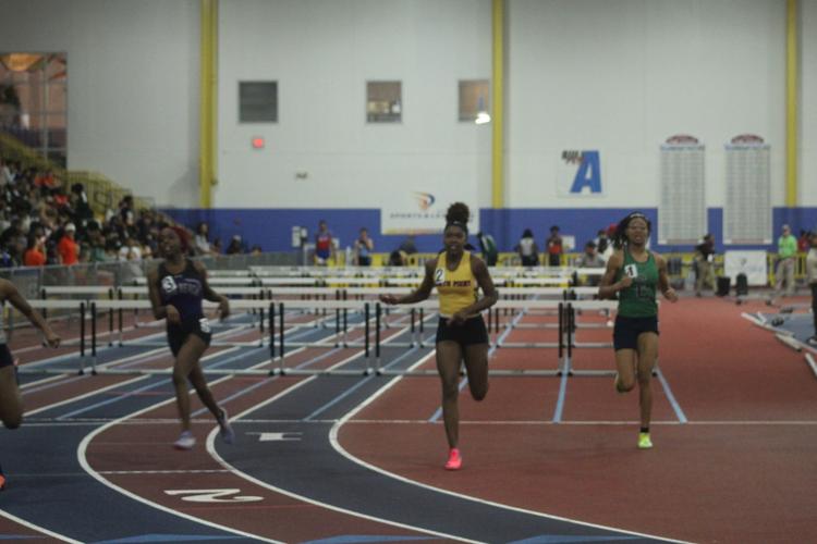 Yentell James (North Point indoor track and field), Ayanna Milliner (St. Charles)