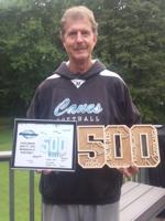 Huntingtown softball's Johnson reaches milestone