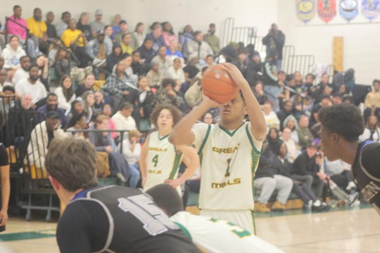 Great Mills boys basketball Leonardtown