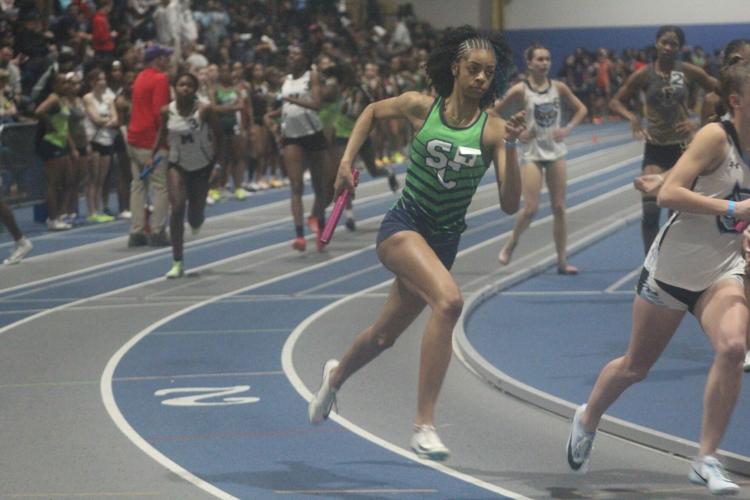 SMAC female athletes fare well at state indoor meet