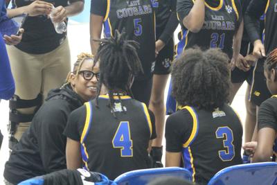 Stone girls basketball falls